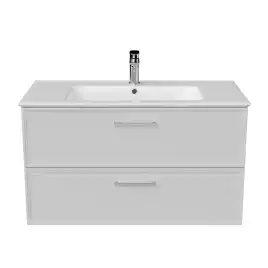 Тумба под раковину Kerama Marazzi PIANO CLASSIC 95 см, PIA.CL.95\WHT.M подвесная, Белая матовая