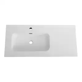 Керамическая раковина, чаша слева, CEZARES CZR-8095-100-L