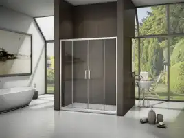 Душевая дверь Good Door Latte WTW-TD-170-C-WE, ЛА00032, профиль Белый, стекло Прозрачное