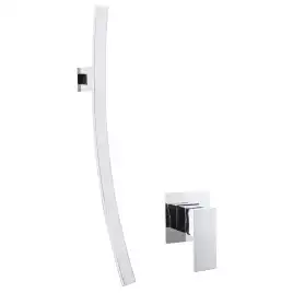 Смеситель для раковины Abber Daheim AF8209 встраиваемый, с внутренней частью, Хром