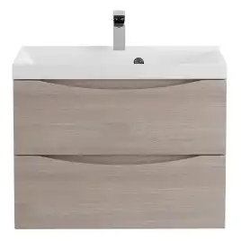 Тумба под раковину BelBagno MARINO-600-2C-SO-RG-P подвесная Rovere Grigio