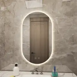 Зеркало с подсветкой AVS Агния 60x120 см, антипар