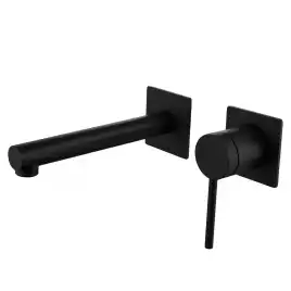 Смеситель для раковины Abber Emotion AF8812B встраиваемый, с внутренней частью, Черный матовый