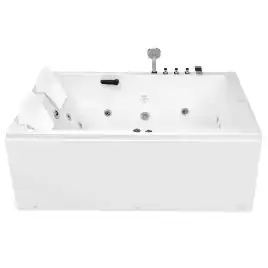 Акриловая ванна Gemy G9061 B R 181х121 с гидромассажем, правая