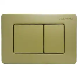 Кнопка смыва AZARIO NEW-TS AZ-SS-003-G, Золото матовое