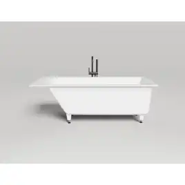 Ванна Salini CASCATA 180х80 104223M из материала S-Stone, Белая матовая