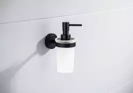 Дозатор для жидкого мыла Aquatek Европа AQ4105MB, Черный матовый
