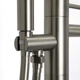 Смесители для ванны AVS Slimmer 811-112-GM напольный, оружейная сталь