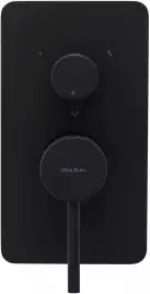 Смеситель для ванны с душем Allen Brau Priority 5.31A11-31 встраиваемый, с внутренней частью, Черный матовый