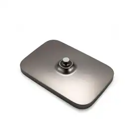 Верхний душ с держателем Vincea  VSHD-41CGM VSHD-41CGM, вороненная сталь