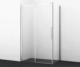 Душевой уголок WasserKRAFT Alme 15R 130х100 15R34 профиль Хром стекло Прозрачное