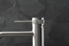 Смеситель для накладной раковины Allen Brau Priority 5.31A02-BN, однорычажный, высокий, Никель брашированный