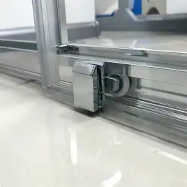 Душевая дверь в нишу AVS Квант Макс 180 профиль хром, стекло прозрачное, 803-0017-195-18-CR-T