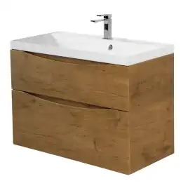 Тумба под раковину BelBagno MARINO-H60-800-2C-SO-RN-P подвесная Rovere Nature