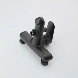 Смеситель для ванны Aquatek Ника AQ1840MB, Черный матовый