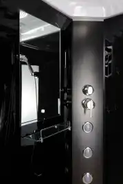 Душевая кабина Niagara Classic 90х90х215 NG-6508-14G высокий поддон, с гидромассажем, 65081434G