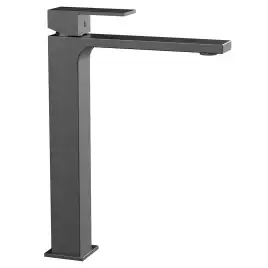 Смесители для раковины AVS Cube 811-201-GM высокий, оружейная сталь