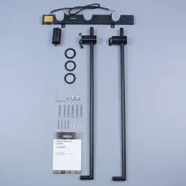 Полотенцесушитель электрический 34,5х80 ABBER Charme AH4002MB черный матовый