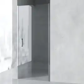 Душевая дверь в нишу AVS Лайт 90 профиль хром, прозрачное стекло, 803-0021-195-90-CR-T