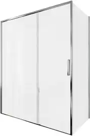 Душевой уголок Aquanet Pleasure Evo 160x80 AE65-160x80-CT профиль хром, прозрачное стекло