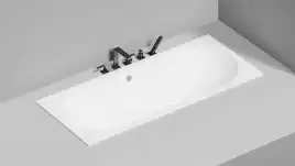 Ванна Salini ORNELLA AXIS 170х75 103413M из материала S-Sense, Белая матовая