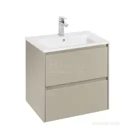 Тумбы под раковину Roca Ona 60 A857613510 подвесная, цвет, Бежево-серый матовый