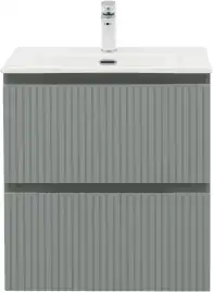 Тумба под раковину Aquanet Джейн (Flat) 60 мисти грин 335432