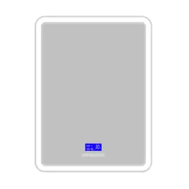 Зеркало BelBagno MARINO 60х80 SPC-MAR-600-800-LED-TCH-RAD с подстветкой, сенсорный выключатель, с Bluetooth, цифровым термометром и радио