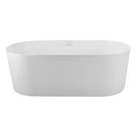 Акриловая ванна BelBagno 170х80 BB411-1700-800-MATT, отдельностоящая, Белая матовая
