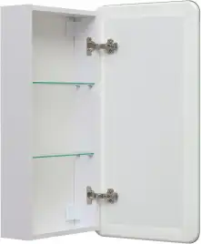 Зеркальный шкаф Aquanet Оптима 40 с LED подсветкой, 357143