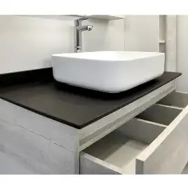 Тумба с умывальником Comforty Прага 90 Дуб белый, 00-00014424