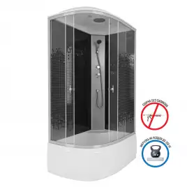 Душевая кабина Niagara Eco 120х80х215 NG-7510-14R высокий поддон, без гидромассажа