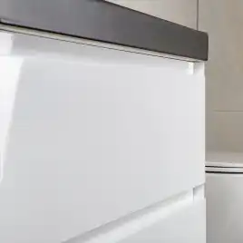 Тумба с раковиной AVS Гармония 100 белая, N821-07-1000WG-02-1010BM