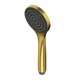 Душевая лейка WHITECROSS Y brushed gold BASIC-GLB, 1 режим, Золото брашированное