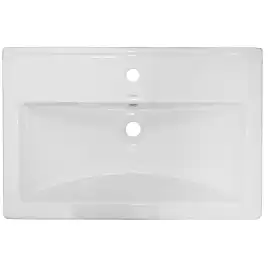 Тумба с раковиной Azario KANTRI 70/2 CS00097251, подвесная с раковиной Фостер 70, белая