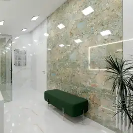 Керамогранит AVS Lilas 60x120 полированный, зеленый