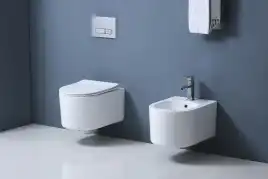 Унитаз с инсталляцией SET AQUATEK МИЯ с сиденьем микролифт без клавиши смыва