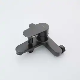 Смеситель для ванны Aquatek Ника AQ1840MB, Черный матовый