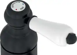 Смеситель для раковины Jacob Delafon LOUISE E24360-BL, однорычажный, цвет Черный матовый