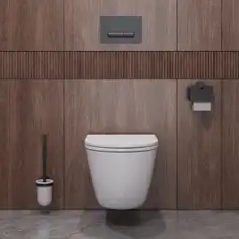 Подвесной унитаз CEZARES RELAX CZR-38088-49-TH-TOR/SC, со смывом TORNADO, с сиденьем микролифт