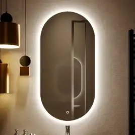 Зеркало с подсветкой AVS Гарда 50x100 см