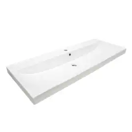 Тумба с раковиной AVS Гармония 120 белая, 2 ящика, N821-07-1200WG-02-1210-WG