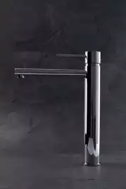 Смеситель для накладной раковины Allen Brau Glority 5.51002-00, однорычажный, высокий, Хром