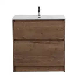 Тумба под раковину BelBagno KRAFT39-700/390-2C-PIA-RT напольная Rovere Tabacco