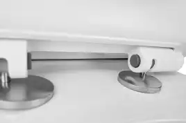 Унитаз напольный Azario CORSA AZ-2062T безободковый, смыв Торнадо, с бачком и сидением микролифт, Белый глянцевый