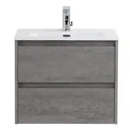 Тумба под раковину BelBagno KRAFT 39-500/390-2C-SO-CG подвесная Cemento Grigio