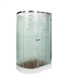 Душевая кабина AvaCan EM2012RNGM 120x90 см, низкий поддон, без крыши, правая