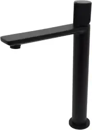Смеситель для накладной раковины Allen Brau Liberty 5.33002-31, однорычажный, высокий, Черный матовый