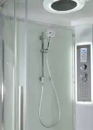 Душевая кабина AvaCan EM2811RLEDT 110x80 см, низкий поддон, с крышей, правая