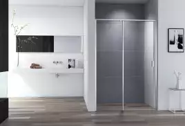 Душевая дверь Cezares URBAN 110 см, URBAN-B-12-110-C-CR, профиль Хром, стекло Прозрачное